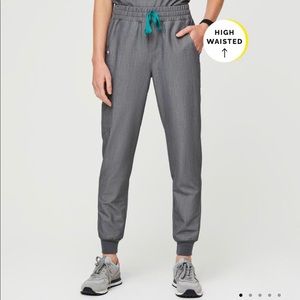 Figs high waisted Zamora jogger- graphite- medium